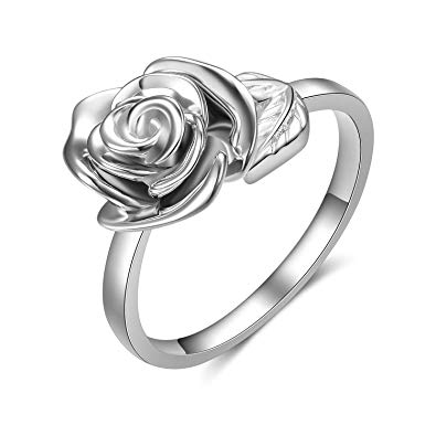Silver wedding ring